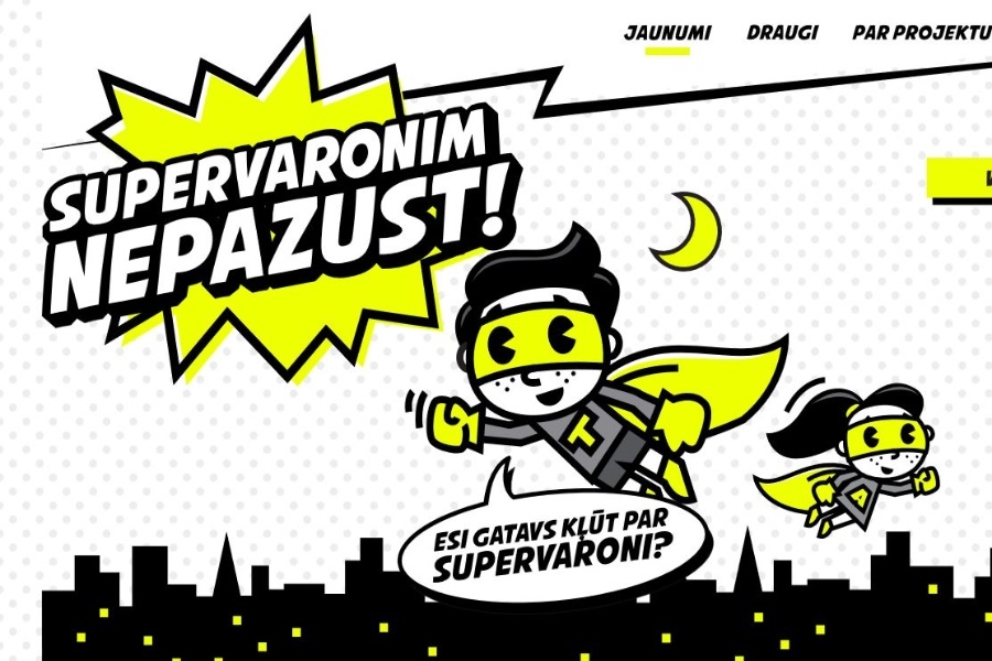Sveiciens Supervaroņu palīgiem!