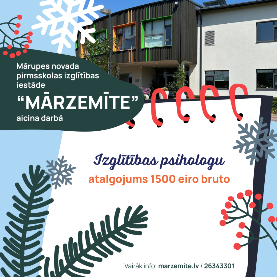 Meklējam izglītības psihologu