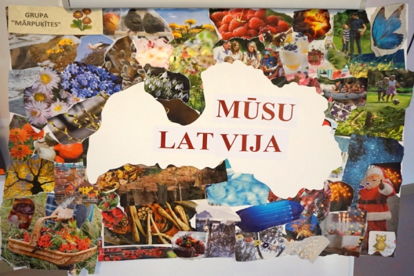 Radošo darbu izstāde “Daudz laimes, Latvija!&#039;&#039; 2017.gada novembris