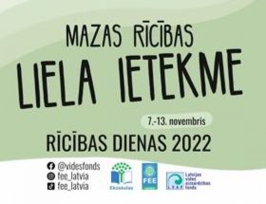 Mazas rīcības liela ietekme